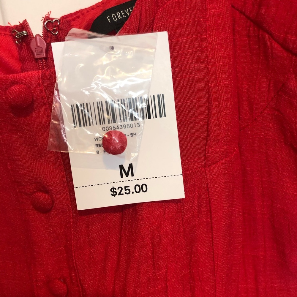 Red romper